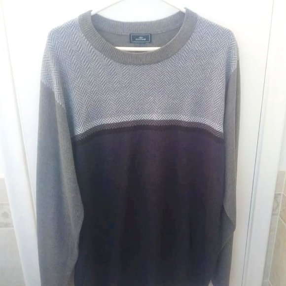 Dockers Other - DOCKERS 100% Acrylic Henley Sweater. XLT.  Crewneck. Like New Never Worn